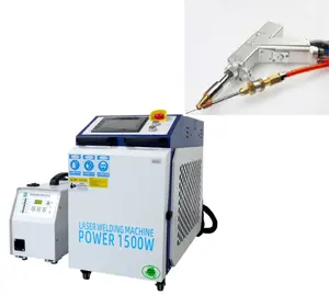 Máquina de solda a laser portátil multifuncional de alta energia 4 em 1 1500w 2000w para remoção de ferrugem e costura de metal