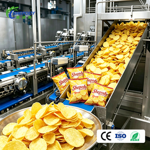 Shepody Linea di Produzione Automatica per Patatine Fritte Surgelate e Chips di Patate 100-5000kg/h, Macchinario per Frittura - Product Image 1