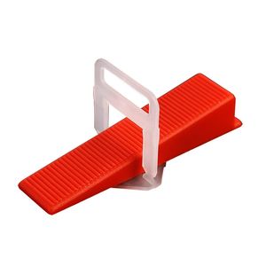 Accessoires pour localisateur de carreaux, espaceur de nivellement de carreaux en céramique en plastique, système de nivellement de carreaux muraux, clips, cales - Product Image 1