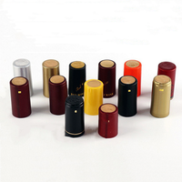 Capsule thermorétractable en PVC avec bouchon anti-déversement pour bouteilles de vin