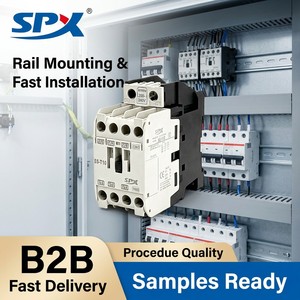 Contacteur magnétique AC SPX S-T10 en gros, triphasé 3 pôles 9-100A 110-440V, étiquette personnalisée OEM/ODM, certifié CE/CB, directement de l'usine - Product Image 1