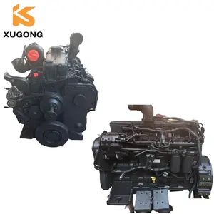 Komatsu Engine Assy 6D114E-3ประกอบเครื่องยนต์เครื่องจักรชิ้นส่วนเครื่องยนต์อื่นๆรถขุดสำหรับ PC300-8กล่องไม้1ชิ้น