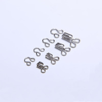 Small Size Collar Hook & Eye Coat Metal Collar Hook