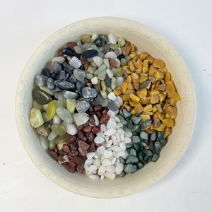 Đá cuội tự nhiên nhiều màu sắc, đã được giặt sạch, nghiền nhỏ, bán buôn từ nhà máy, dùng cho lát sàn công viên ngoài trời - Product Image 4