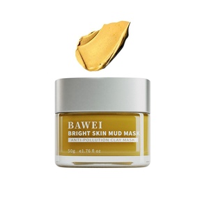 BAWEI Mascarilla Natural De Boue Mascarilla facial De cúrcuma Exfoliación Bentonita Curativa Máscara De <span class=keywords><strong>arcilla</strong></span> De caolín Arcill - Product Image 5