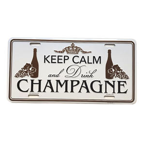 Placa de matrícula de coche en relieve de aluminio personalizada de exportación de Omán con logotipo elevado Muestra gratis duradera y resistente a los rayos UV para regalo/recuerdo - Product Image 5