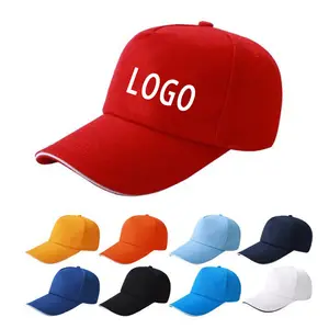 قبعات بيسبول للجنسين مع شعار تطريز مخصص ، قبعات رياضية جاهزة