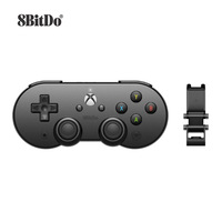 Manette de jeu sans fil 8Bitdo SN30 Pro Blue Tooth Joystick avec support réglable