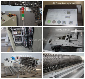 高速PLC制御六角メッシュ織り機サーボモーター付き亜鉛メッキ鉄線網用安全性 - Product Image 3