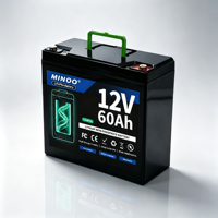 Paket Baterai LiFePO4 12V 48V, Didukung OEM, Baterai Lithium untuk Proyek Penyimpanan Energi Komersial, Catu Daya Industri