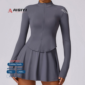 8588 sport protection solaire vêtements femmes haut à manches longues résistant aux <span class=keywords><strong>UV</strong></span> glace soie Cool respirant manteau de protection solaire - Product Image 1