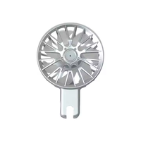 Support d'ordinateur portable réglable à 7 niveaux en alliage d'aluminium avec dissipation thermique et ventilateur de refroidissement amovible pour ordinateurs de 9 à 17,3 pouces