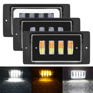 Lada Projecteur Antibrouillard pour Voiture <span class=keywords><strong>Led</strong></span> <span class=keywords><strong>bar</strong></span> 6 Inch Lens Blanc Jaune DRL <span class=keywords><strong>LED</strong></span> Daytime Running Fog Turn signal Light 40w Offroad <span class=keywords><strong>Led</strong></span> - Product Image 6