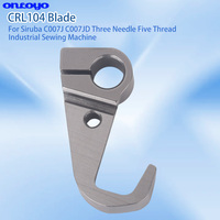 Porte-couteau CRL104 Blade Strong H, porte-couteau gauche pour machine à coudre industrielle Siruba C007J C007JD à trois aiguilles et cinq fils