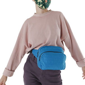 Riñonera Moderna y Elegante Personalizada, Riñonera Deportiva para Mujer, Bolsa de Cintura con Doble Cremallera y Bolsillo, Cinturón para Correr - Product Image 4