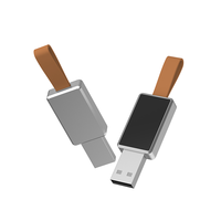 2021 yeni stil metal usb flash sürücü ile parlayan logo 4gb 8gb 16gb 32gb usb flash bellek 128GB