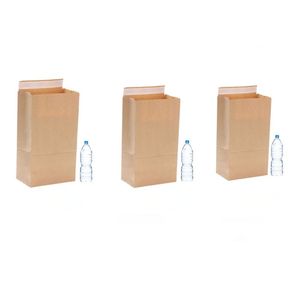 Sac postal en papier kraft écologique biodégradable Sac postal en carton adhésif Sac à fond plat Enveloppes à soufflet latéral pour <span class=keywords><strong>envoi</strong></span> de tissu - Product Image 4