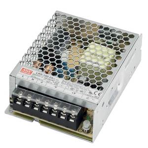 MeanWell 12V 24V 48V 100W LRS-100 แหล่งจ่ายไฟแบบสวิตชิ่งเอาต์พุตเดี่ยว 85-264VAC อินพุต - Product Image 1