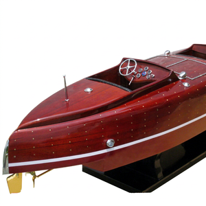 BATEAUX À MOTEUR EN BOIS BABY BOOTLEGGER MODEL-CRAFT Art & Collectible GIA NHIEN CO. LTD SB0030P - Product Image 1