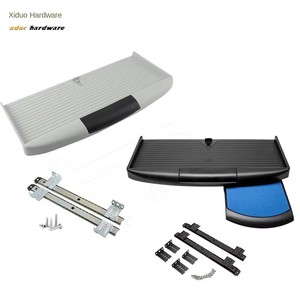 Glissières de tiroir de bureau en fer moderne <span class=keywords><strong>pour</strong></span> clavier, idéales <span class=keywords><strong>pour</strong></span> cuisine, chambre, salle de bain et bureau à domicile - Product Image 5