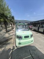NUEN Véhicule électrique à quatre roues de 50 kW, voiture de tourisme à cabine fermée, 60 V, faible vitesse, autonomie NEDC <100 km, pour l'exportation