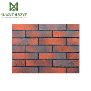 Tuiles de briques souples légères et décoratives, série D, briques jaunes pour façade de four - Product Image 2