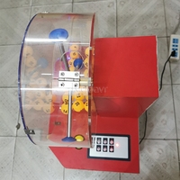 Machine de dessin de balle de loto de ping-pong par gravité 100, machine de jeu de balle de loterie de mélange mécanique