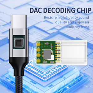 <span class=keywords><strong>Adaptador</strong></span> <span class=keywords><strong>de</strong></span> Cable Trenzado <span class=keywords><strong>de</strong></span> Nailon USB-C a Jack Macho <span class=keywords><strong>de</strong></span> 3.5mm, Estéreo, <span class=keywords><strong>para</strong></span> Auriculares, Altavoces y Micrófono, <span class=keywords><strong>para</strong></span> <span class=keywords><strong>iPhone</strong></span> 15/16/17 - Product Image 3
