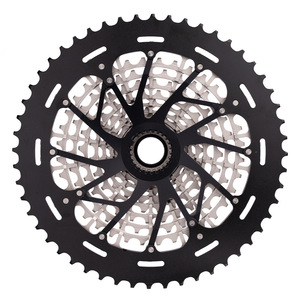 Piñón Libre para Bicicleta MS de 12 Velocidades 10-52T, Cassette de Bicicleta de Montaña Ligero de Aleación de Aluminio Ahuecado - Product Image 2