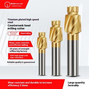 Vis à tête fraisée revêtues Zhuyi pour colonnes de guidage, pour acier trempé à tige droite M3-M16 et matériau M35 - Product Image 5