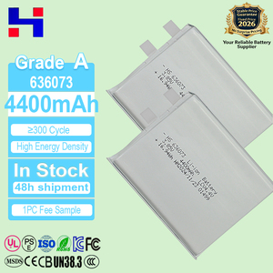 636073 3.85V 4400mah 聚合物锂离子笔记本电脑电池芯 安全可靠 CB UN38.3 认证 笔记本电脑用聚合物锂电池 - Product Image 1