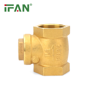 Ifan Nhà Sản Xuất Van Kiểm Tra 1/2 "-4" Inch Đồng Đu Không Trở Lại Van Tất Cả Các Loại <span class=keywords><strong>Brass</strong></span> Kiểm Tra Van - Product Image 3