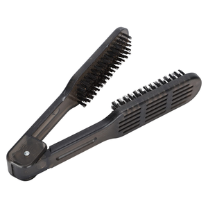 Straightening Hair <b>Brush</b> Hair Straightener Professional V - Shaped Comb Clip Comb Hair Cutting Tools - Product Image 5