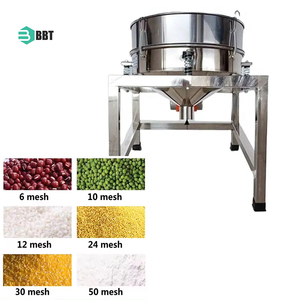 Tamis vibrant rond d'acier inoxydable de machine de tamis de poudre de farine de blé pour l'industrie alimentaire - Product Image 2