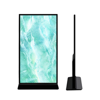 43/49/55/65/75/85 Inci Layar Sentuh LCD Panel 4K Indoor/Outdoor, Totem Android untuk Iklan Digital Signage Kiosk