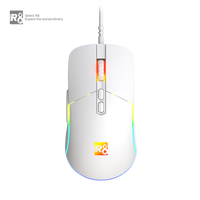 Grosir profesional 14 mode bercahaya Mouse Game 8D tombol 7200DPI kabel USB RGB Mouse Gaming dengan Driver