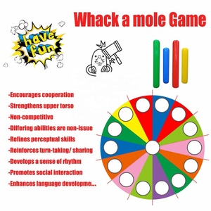 Parapluie arc-<span class=keywords><strong>en</strong></span>-ciel <span class=keywords><strong>Parachute</strong></span> jouets Whack-a-mole <span class=keywords><strong>jeu</strong></span> de plein air enfants sport travail d'équipe garçons filles <span class=keywords><strong>maternelle</strong></span> jouet cadeau - Product Image 5