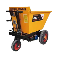 Chariot à main polyvalent de bonne qualité Chariot de transport de marchandises pour tricycle électrique de chantier Chariot à trémie pour cendres à usage agricole