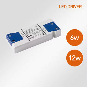 Controlador LED de Voltaje Constante de Larga Duración, Entrada 0-6W/12W, Salida 12/24V, Plástico, Alta Eficiencia, Certificado CE, Fijación - Product Image 2