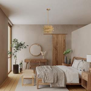 YULIN JIAFU Lámpara colgante Granja Accesorio de iluminación colgante para cabaña Cocina Isla Comedor Dormitorio Vestíbulo Pasillo - Product Image 4