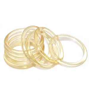 Longcheng Verschillende Maten Op Maat Siliconen Pu O Ring Rubber Polyurethaan Afdichting Pur Ring Plastic Doorzichtige Siliconen O-Ring