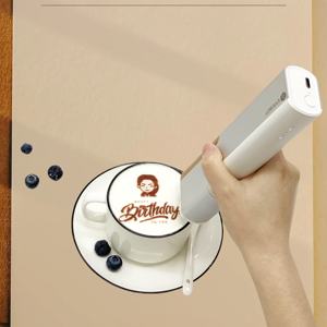 2025 Portable Handheld Personalized Coffee <b>Printer</b> XP600 Print Head New Condition Card <b>Printer</b> Edible Food Label Ink 1 Year - Product Image 4