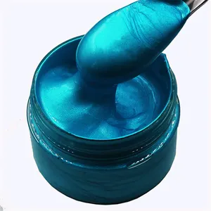 Polvo de jabón en 60 colores, pigmento epoxi, pasta de pigmento metálico, azul zafiro brillante