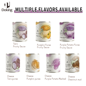 Doking nhà máy bán buôn sẵn sàng để ăn đóng hộp khoai môn puree, Khoai môn dán cho trà bong bóng thành phần - Product Image 6