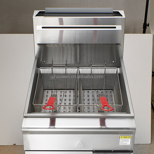 Friggitrice a Gas Verticale in Acciaio Inox da 44L, Grande Capacità, Macchina per Patatine Fritte, Friggitrice Professionale a 5 Bruciatori per Pollo, per Ristoranti - Product Image 3