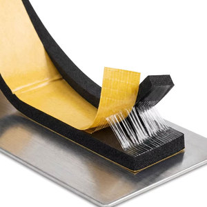 Nastro in Schiuma EPDM <span class=keywords><strong>Nera</strong></span> a Cellule Chiuse, Alta Densità, Resiliente, Impermeabile, Sigillante, Adesivo Monolaterale, Spessore Personalizzabile - Product Image 5