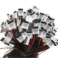 Connecteur XH 2,54 mm 7 broches 22AWG, borne électrique XH, assemblage JST, connecteurs JST GH pas de 1,25 mm, câble en silicone