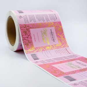 Limpiador Facial Sammie Marie Rose Bliss, Etiqueta de 5oz 150ml, Papel Rectangular con Estampado Dorado, Código de Barras, Hecho en EE. UU. - Product Image 4