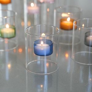 Porte-<span class=keywords><strong>bougie</strong></span> en terre cuite, support de <span class=keywords><strong>bougie</strong></span> en poterie rustique pour un style méditerranéen - Product Image 2