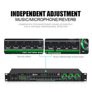 Micrófono de Mano Debra E-280 con Sistema de Efectos de Karaoke, Procesador DSP de Reverberación Pre-Stage para Minería de Audio, Interfaz Óptica USB para - Product Image 2
